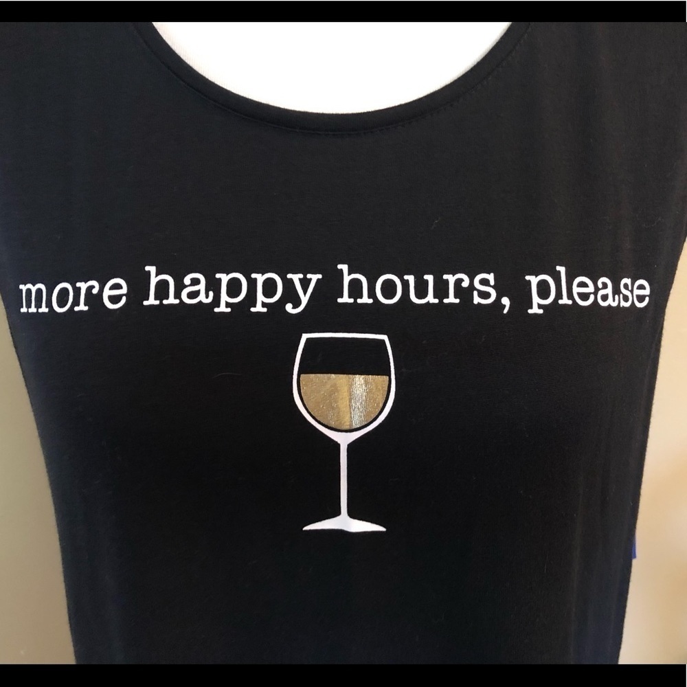 More Happy Hours Tank NWT